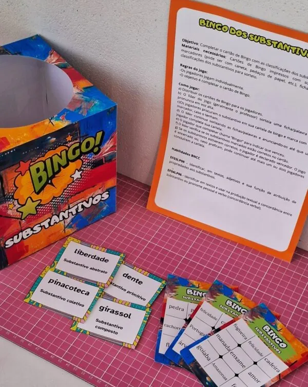 Bingo dos substantivos - Imagem 4