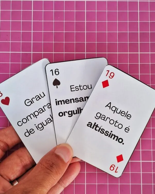 Baralho - Graus do adjetivo - Imagem 3