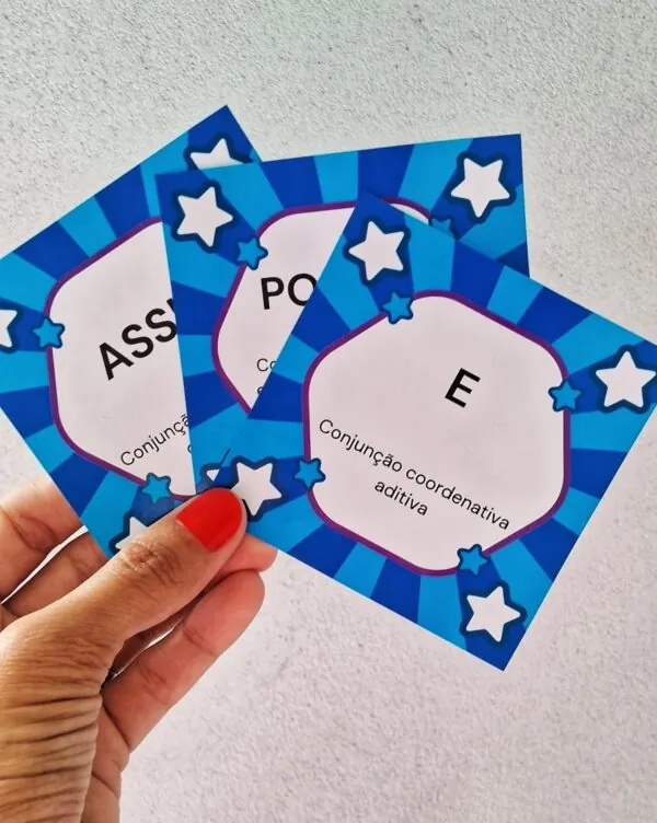 Bingo das conjunções - Imagem 5