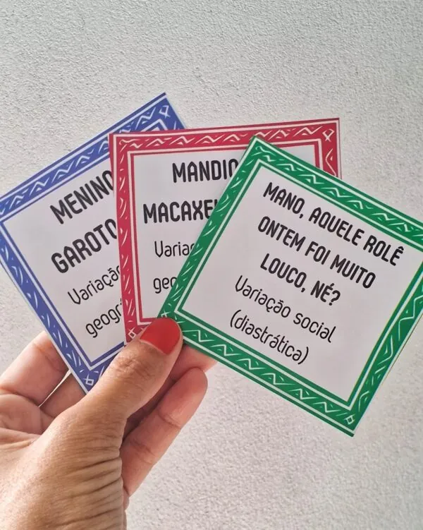 Bingo da Variação Linguística - Imagem 5