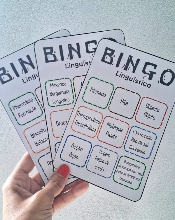 Bingo da Variação Linguística - Imagem 3
