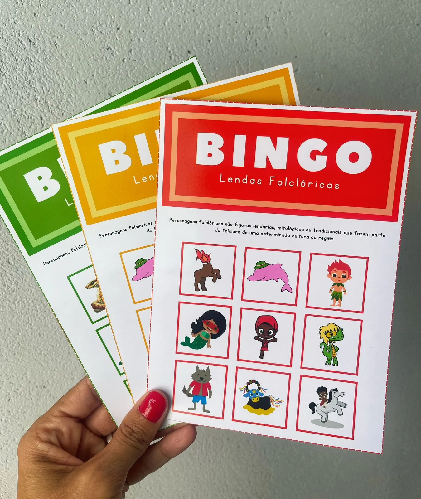 Bingo Lendas Folclóricas - Imagem 4