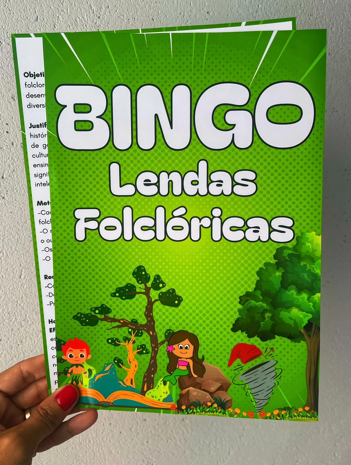 Bingo Lendas Folclóricas