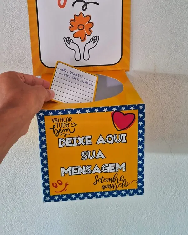 Dinâmica Setembro Amarelo - Círculo de apoio e reflexão - Imagem 2