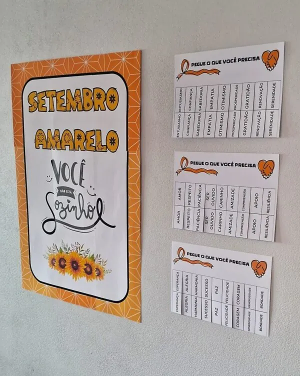 Dinâmica Setembro Amarelo - Círculo de apoio e reflexão - Imagem 6