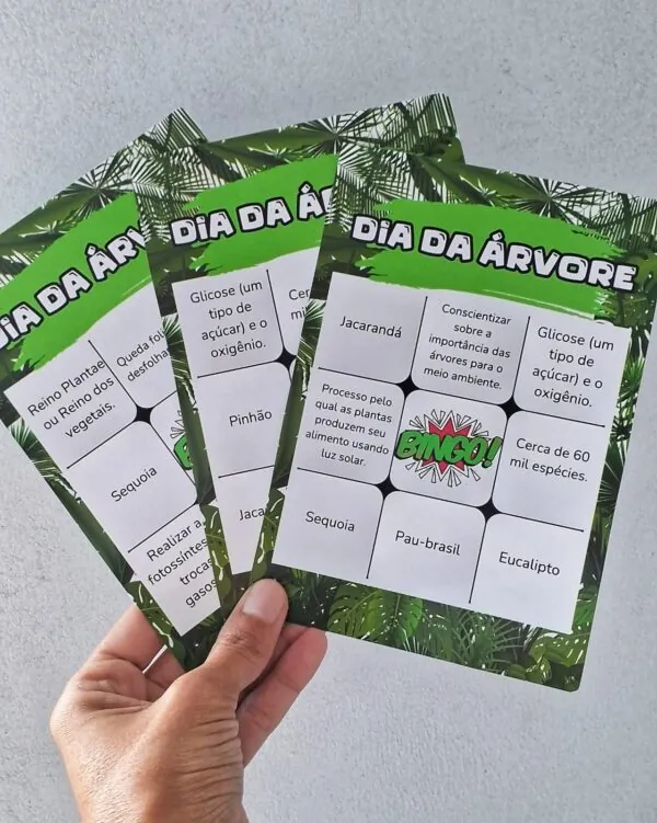 Bingo Dia da árvore - Imagem 2