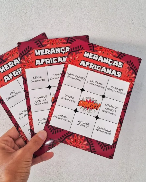 Bingo Heranças africanas - Imagem 3