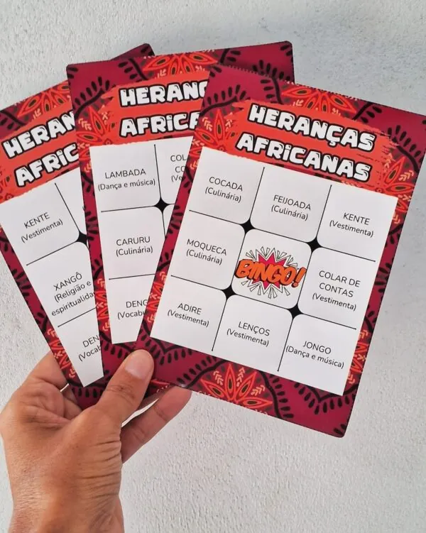 Bingo Heranças africanas - Imagem 2
