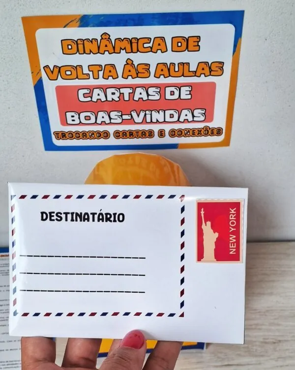 Dinâmica de volta às aulas - Cartas de Boas-vindas - Imagem 6