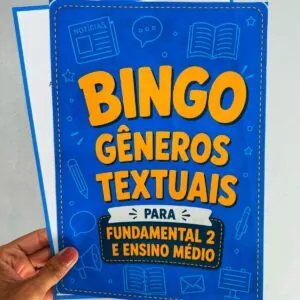 Bingo dos Gêneros textuais 6º ao 9º ano e Ensino Médio