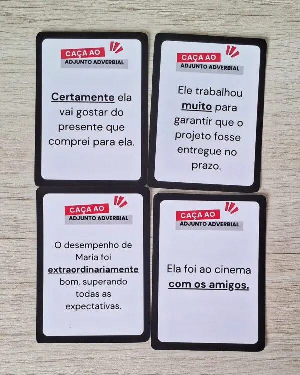 Baralho: Caça ao adjunto adverbial - Imagem 3