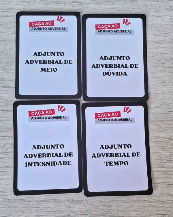 Baralho: Caça ao adjunto adverbial - Imagem 4
