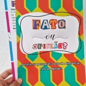 Fato X Opinião - 9º ano e Ensino Médio/Língua portuguesa