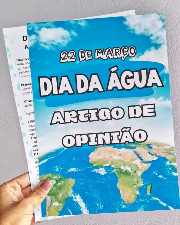 Artigo de opinião - Dia da água