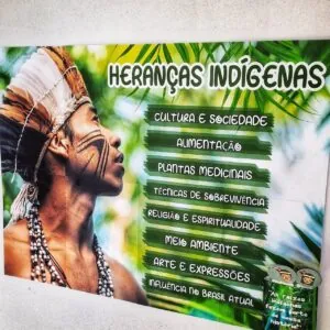 Painel Heranças Indígenas