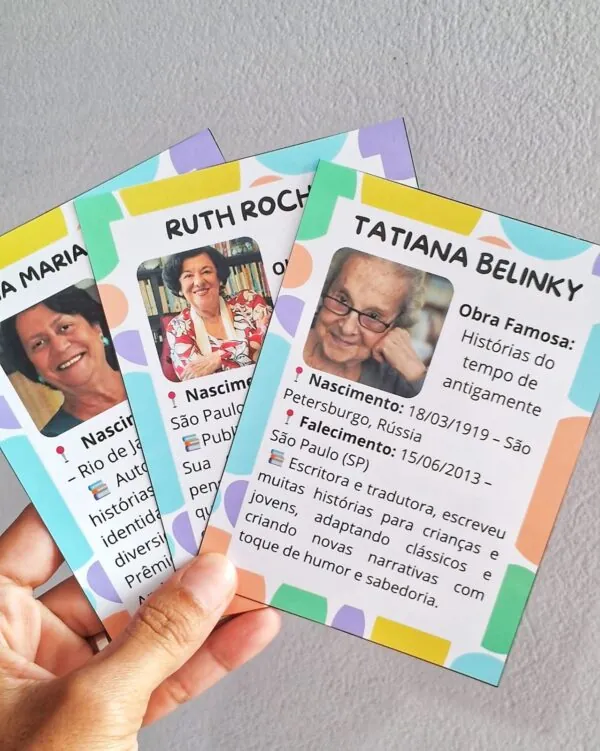Bingo  Autores da Literatura Infantil Brasileira - Imagem 5