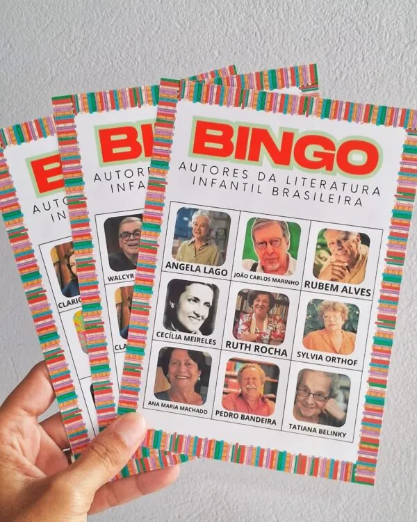 Bingo  Autores da Literatura Infantil Brasileira - Imagem 3