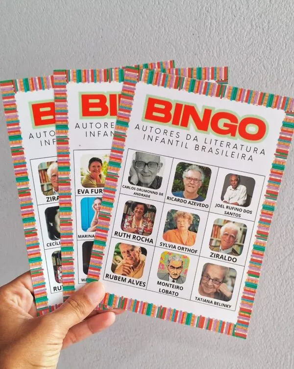 Bingo  Autores da Literatura Infantil Brasileira - Imagem 4