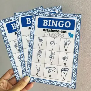 Bingo Alfabeto em Libras