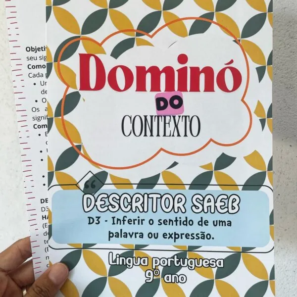 Dominó do contexto 9º ano