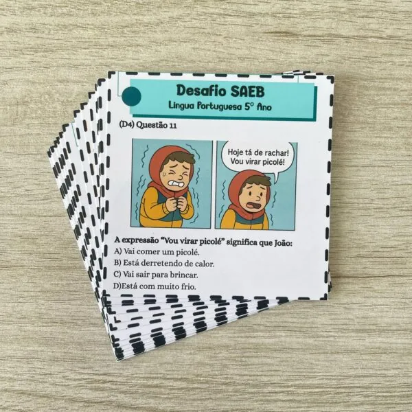 Desafio SAEB - Língua portuguesa 5º ano - Imagem 6