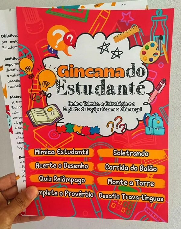 Gincana do Estudante - Fundamental 2
