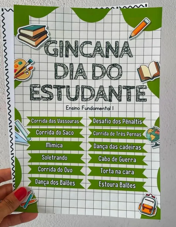 Gincana Dia do Estudante - Fundamental 1