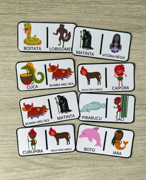 Dominó Folclore brasileiro - Imagem 2