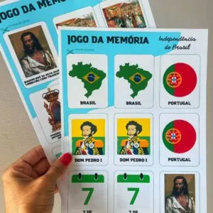 Jogo da memória - Independência do Brasil