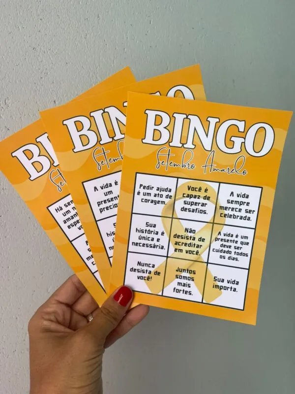 Bingo Setembro Amarelo - Imagem 4