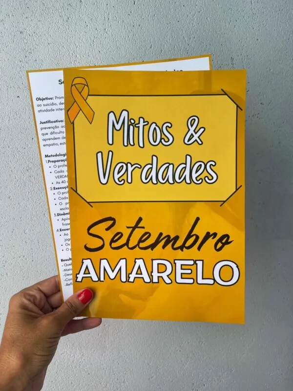 Setembro Amarelo: Mitos & Verdades