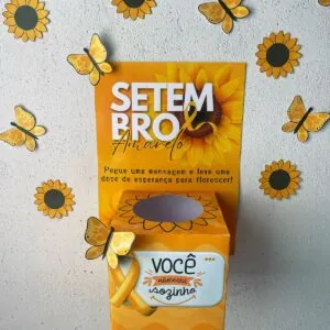 Caixa motivacional - Setembro amarelo