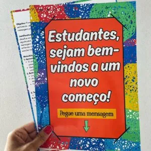 Mensagens de acolhimento aos Estudantes
