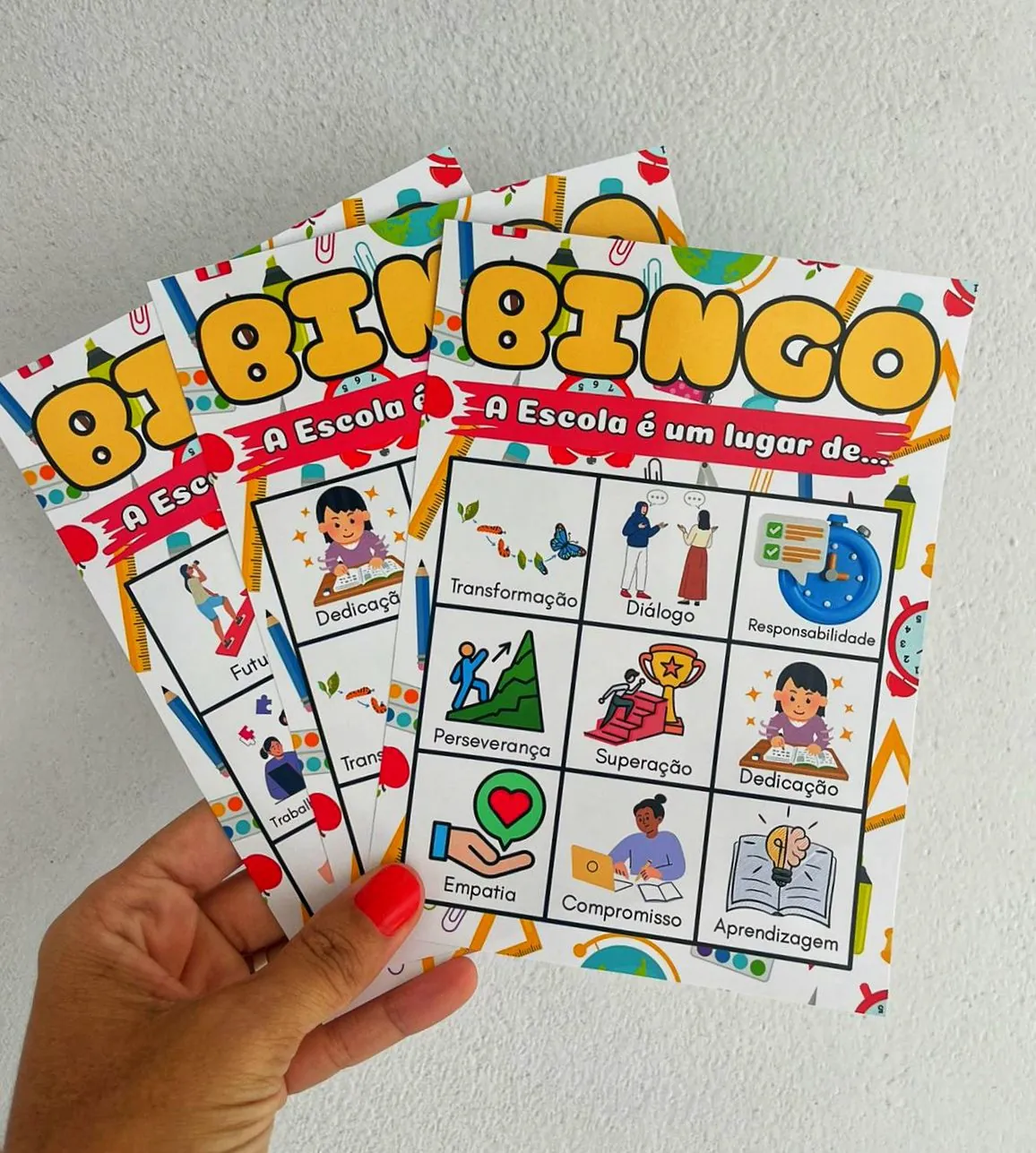 Bingo Dia da Escola - Imagem 4