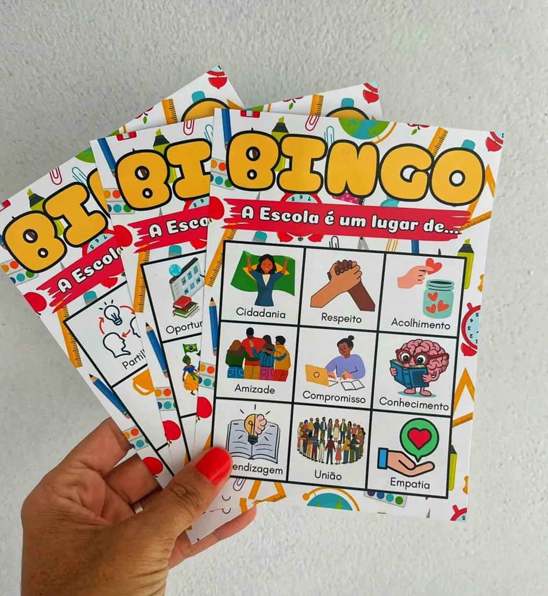 Bingo Dia da Escola - Imagem 5